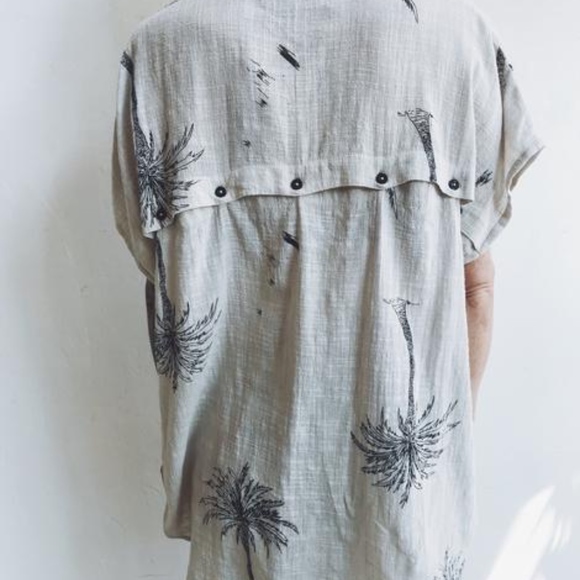 One Teaspoon Antigua Longline Shirt - Picture 2 of 4